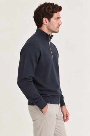 TOMMY Erkek Yarım Fermuarlı Örgü Kazak DM0DM21654C1G