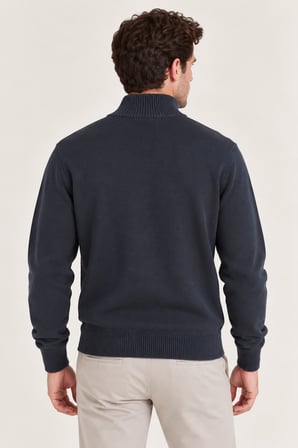 TOMMY Erkek Yarım Fermuarlı Örgü Kazak DM0DM21654C1G