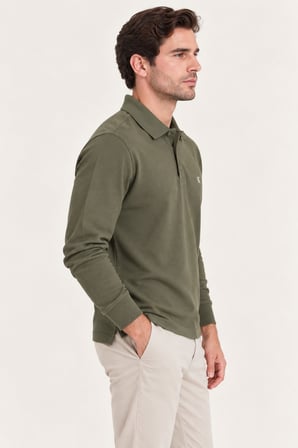 CALVİN KLEİN Uzun Kollu Polo Yaka Sweatshirt LV04RH263GLI1