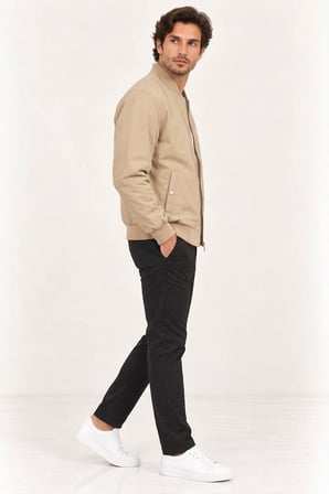 CENTİLMEN Fermuarlı Bomber Mont 39689
