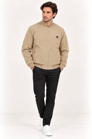 CENTİLMEN Fermuarlı Bomber Mont 39689
