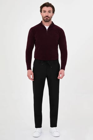 CENTİLMEN Dokulu Slim Fit Jogger Erkek Pantolon 38388