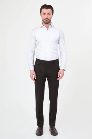 CENTİLMEN Düz Slim Fit Klasik Erkek Pantolon 38988