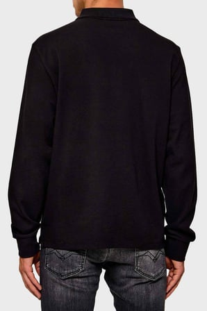 CALVİN KLEİN Logolu %100 Pamuk Düğmeli Erkek Polo T-Shirt LV04RH263GUB1