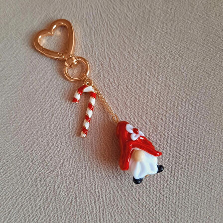 Cüce Murano Kalpli Anahtarlık