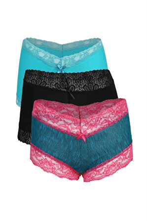 Giyim kadin 3'lü Boxer