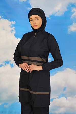 Giyim Kadın Tam Tesettür Mayo Lacivert