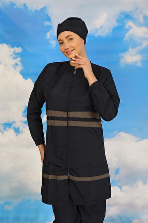 Giyim Kadın Tam Tesettür Mayo Lacivert