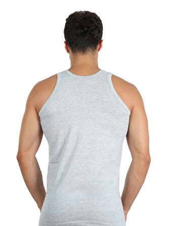 Giyim Erkek Penye Atlet Gri