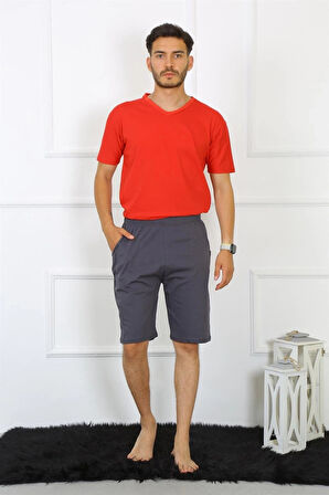 Giyim Erkek Pamuk Füme Kapri