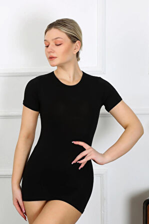 Giyim kadin Kısa Kol Body Siyah