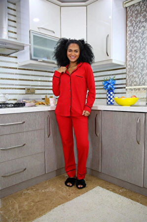 Giyim Kadın Yılbaşı 2'li Özel Kalp Kutulu Slip - Pijama Hediye Seti