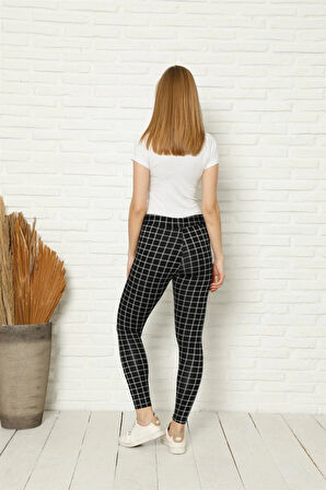 Giyim Penye Likralı Tayt Siyah