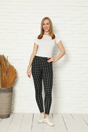 Giyim Penye Likralı Tayt Siyah