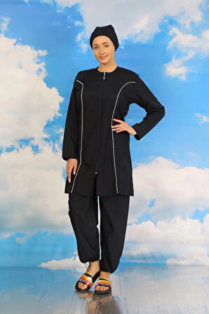 Giyim Kadın Tam Tesettür Lacivert Mayo