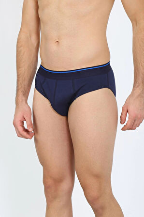 Giyim Erkek Pamuk 3lü Bordo Beyaz Laci Likralı Slip