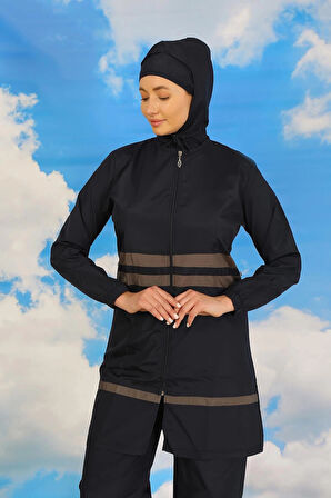 Giyim Kadın Tam Tesettür Mayo Lacivert