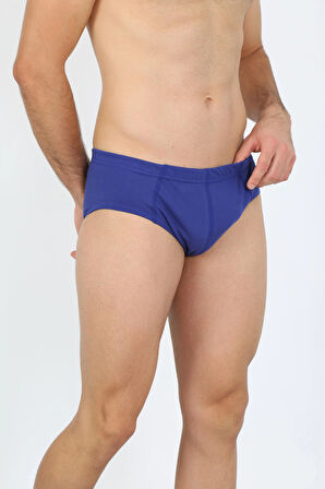 Giyim Erkek Pamuk 3lü Saks Slip