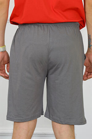 Giyim Erkek Pamuk Füme Şort