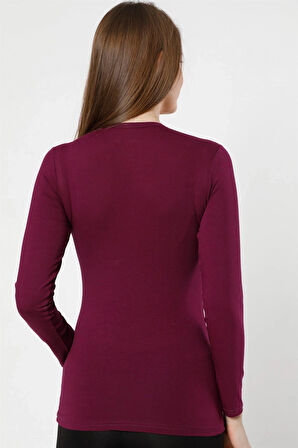 Giyim kadin Uzun Kol Body Mor