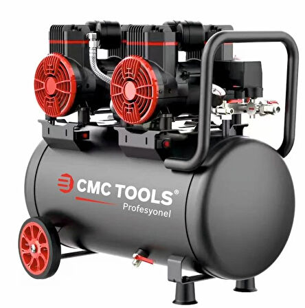 CMC PREMİUM 50 LT 4 HP SESSİZ YAĞSIZ HAVA KOMPRESÖRÜ