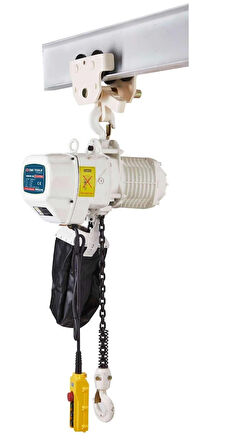 CMC 5 TON 2 HAREKETLİ ELEKTRİKLİ ÇİFT ZİNCİRLİ CARASKAL VİNÇ