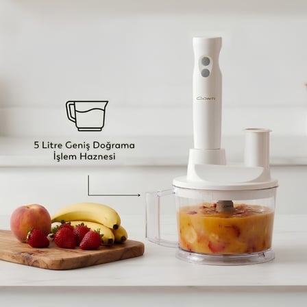 Conti CMD-502 Servomax Blender Set Krem