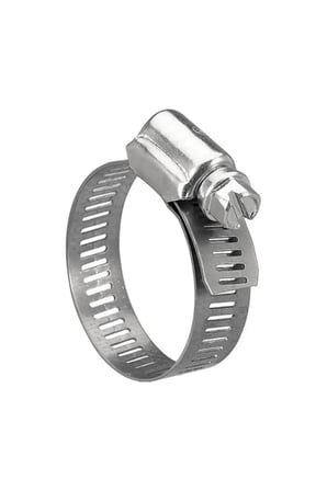 A Tipi 8,5 mm 304 Paslanmaz Ayarlı Hortum Kelepçesi 8-13 mm - 100 Adet
