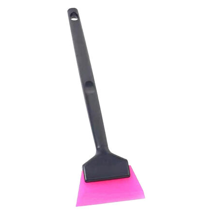 Mini Saplı Silikon Çekçek Ragle Cam Filmi Çekme Uygulama Aparatı 6x22cm Siyah Pembe