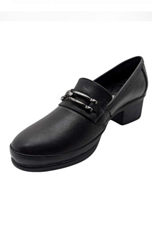 Scavia 311-24 Hakiki Deri Anatomik Büyük Numara Kadın Ayakkabı