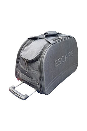 Escape Hostes-24 Düz Kumaş Kabin Boy Seyahat Çantası