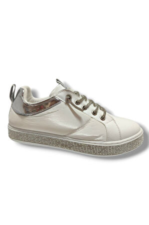 Markopark 4550-25 Rugan Deri Paraşüt Taşli Kadın Ayakkabı