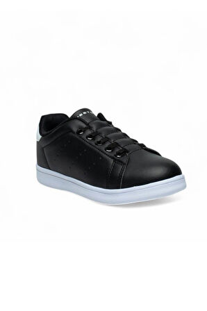 Best Of 041-25 Deri Anatomik Erkek Sneaker Siyah Beyaz 45-47