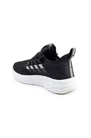 Awidox 910-25 Triko Anatomik Erkek Sneaker Siyah Beyaz