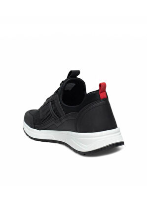 G-Class 6016-25 Deri Slip-On Anatomik Erkek Sneaker Siyah Beyaz