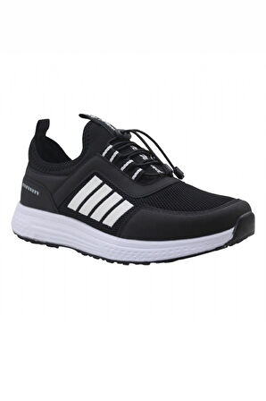 Wanderfull İnfinity 4266-25 Anorak Slip On Erkek Sneaker Siyah Beyaz