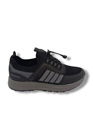 Wanderfull İnfinity 4266-25 Anorak Slip On Erkek Sneaker Siyah Füme