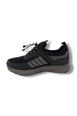 Wanderfull İnfinity 4266-25 Anorak Slip On Erkek Sneaker Siyah Füme