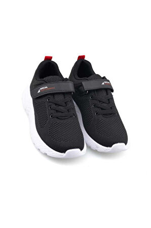 Best Of 600-25 Triko Anatomik Çocuk Sneaker Siyah Beyaz 31-35