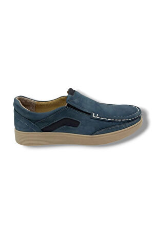 Master 1701-25 Hakiki Nubuk Deri Anatomik Casual Erkek Ayakkabı