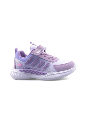 Ndrops 023-25 Anorak Anatomik Kız Çocuk Sneaker Lila Pembe 31-35