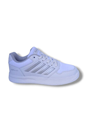 Best Of 074-25 Anorak Slash Anatomik Sneaker Beyaz Gümüş 36-40