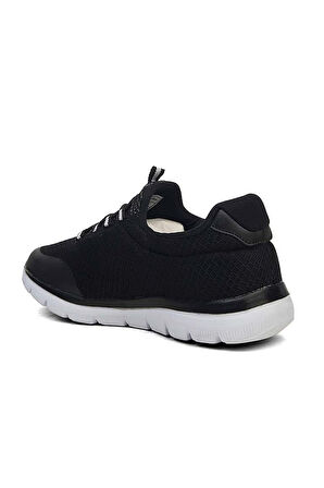 Best Of 085-25 Triko Slip On Anatomik Erkek Sneaker Siyah Beyaz