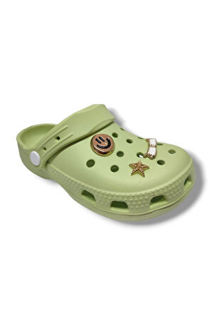 Lorin LR-300-25 Eva Smile Tokalı Sabo Kız Çocuk Terlik 32-35