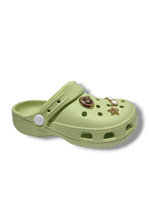 Lorin LR-300-25 Eva Smile Tokalı Sabo Kız Çocuk Terlik 32-35