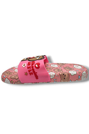 Gezer 15651-25 Chocohleate Milk Kız Çocuk Terlik 31-35