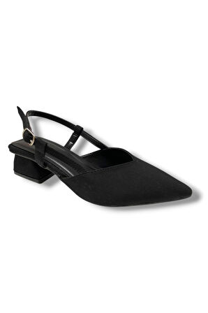 C-Shoes 6004-25 Zara V Ağız Kısa Topuk Kadın Ayakkab
