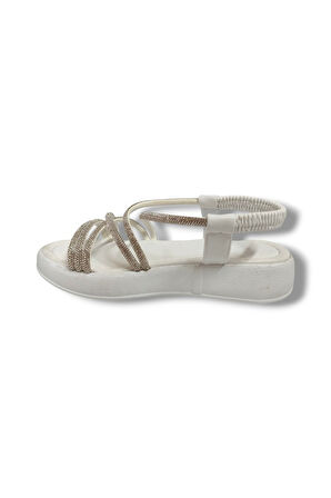 Fancy 051-25 Taşlı Trend Fashion Kadın Sandalet