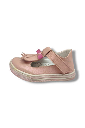 Şirinbebe 1621-20 Baskı Deri Püsküllü Kız Çocuk Sandalet 21-25