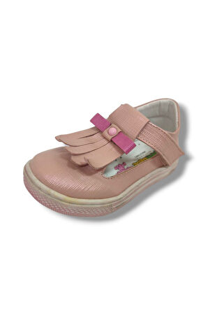 Şirinbebe 1621-20 Baskı Deri Püsküllü Kız Çocuk Sandalet 21-25